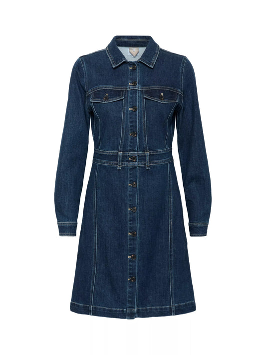 Maude SZ Denim Dress by Saint Tropez Denims Saint Tropez