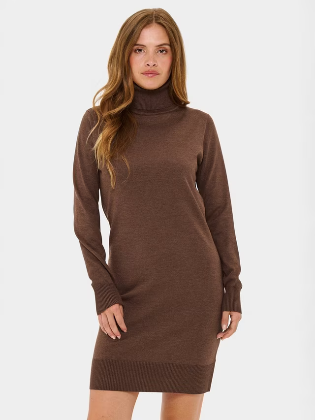 Mila SZ Rollneck Long Dress Dress Saint Tropez