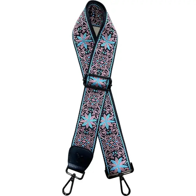 Bag Straps by preneLOVE Tote preneLOVE Pink Blue Ethnic