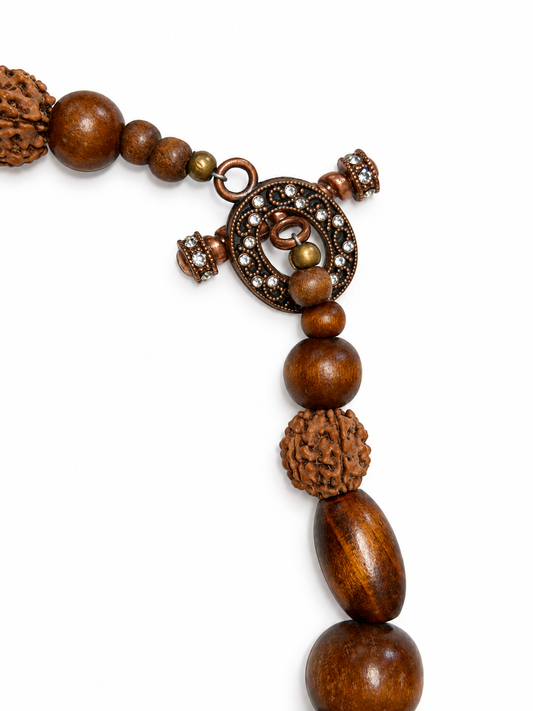 Wood, Rucuk Nut, Antique Resin by Rhondi Rocks Jewelry Rhondi Rocks