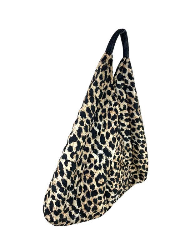 Animal Print Nylon Hobo by Chenson & Gorett Hobo Bags Chenson & Gorett