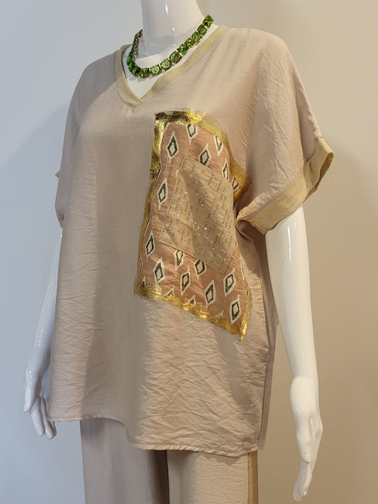 Patchwork Pocket Shirt Apparel Paolo Tricot