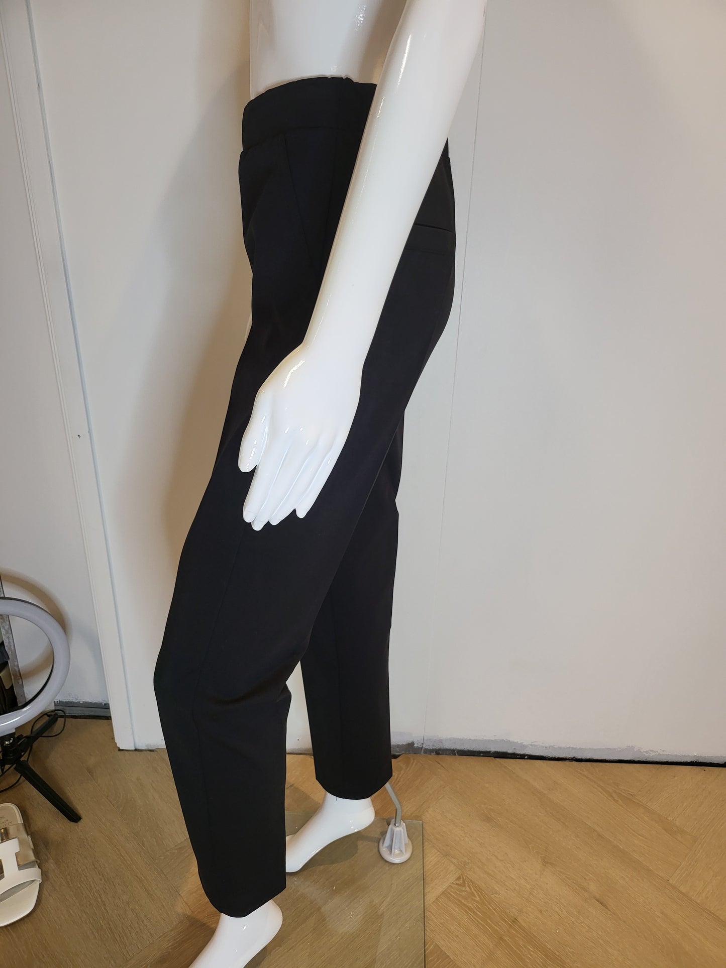 Tapered Leg Cigarette Pant by Paolo Tricot