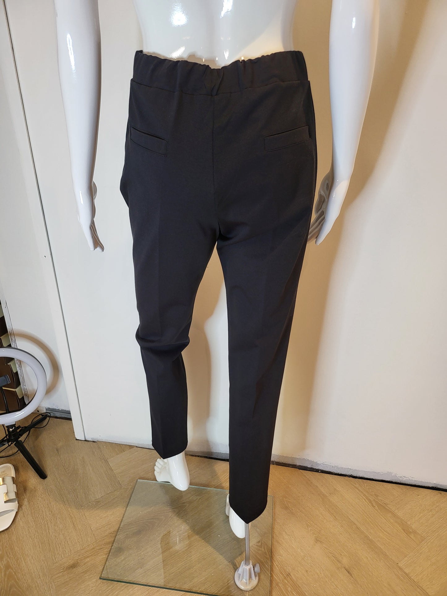 Tapered Leg Cigarette Pant by Paolo Tricot