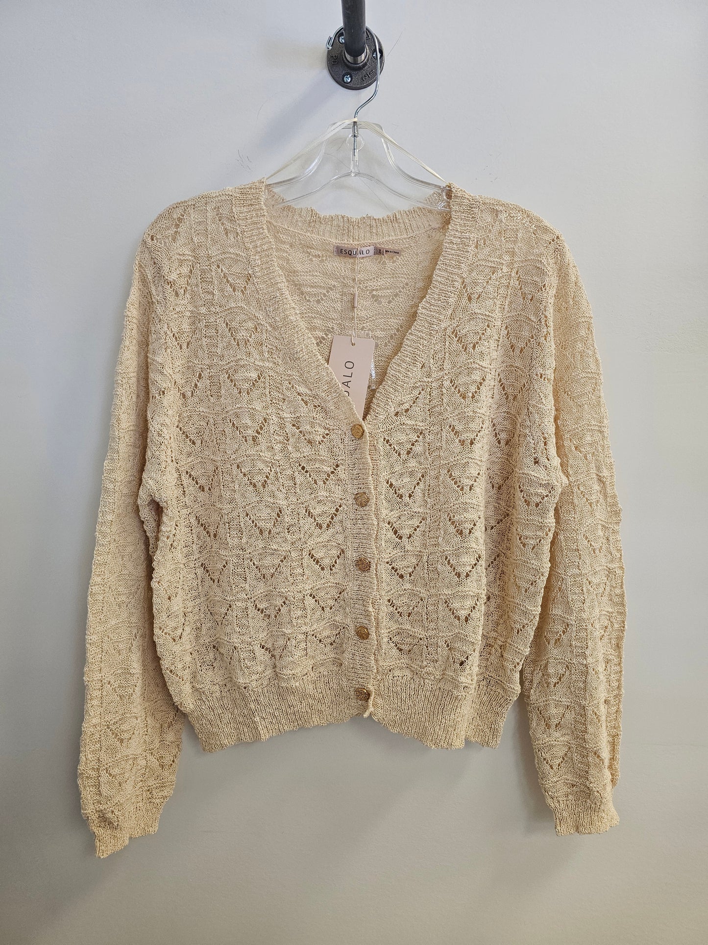 Cardigan by EsQualo EsQualo Light Sand