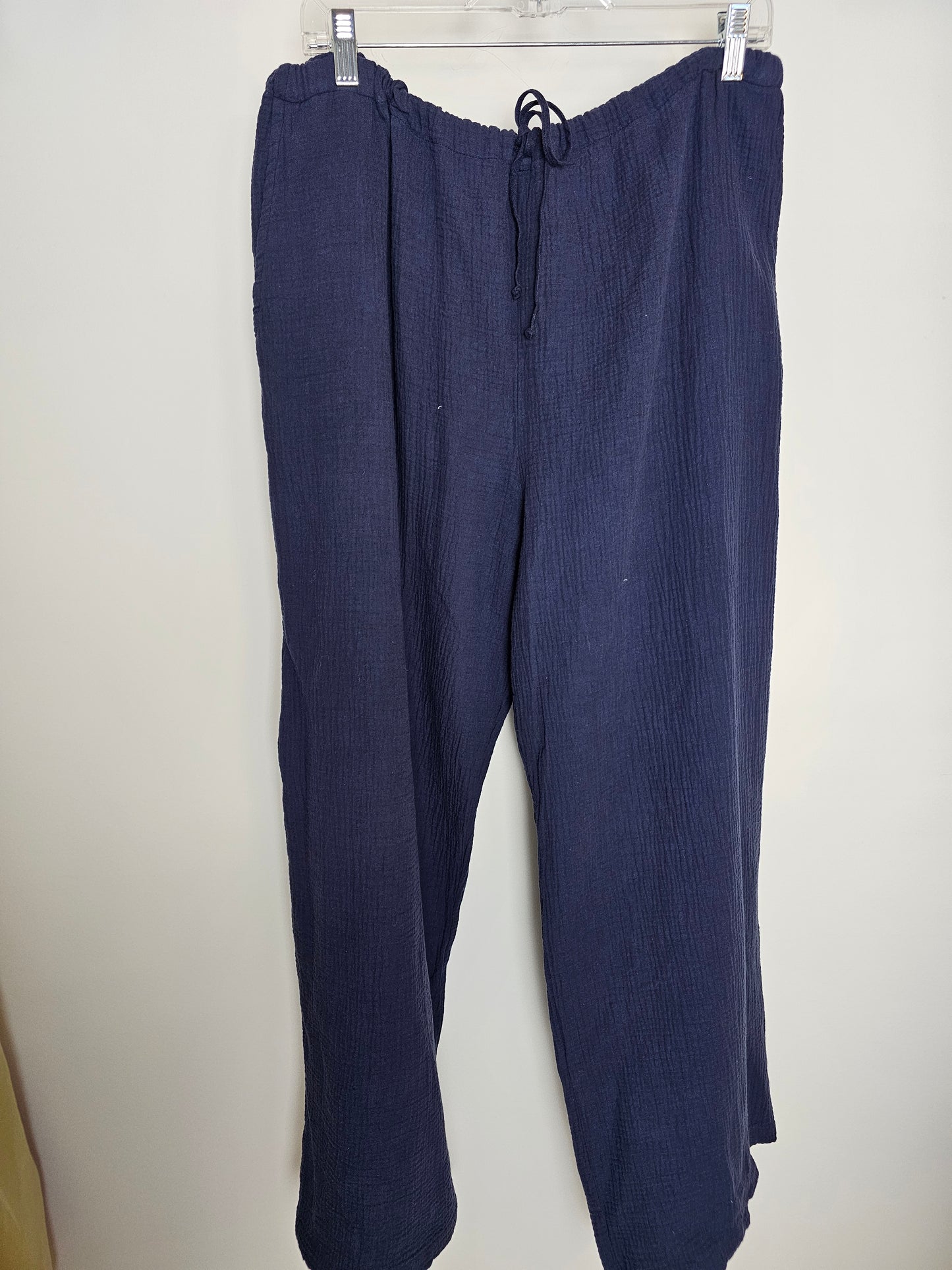 Gauze Pants by Brin Walker Bottoms Bryn Walker Navy