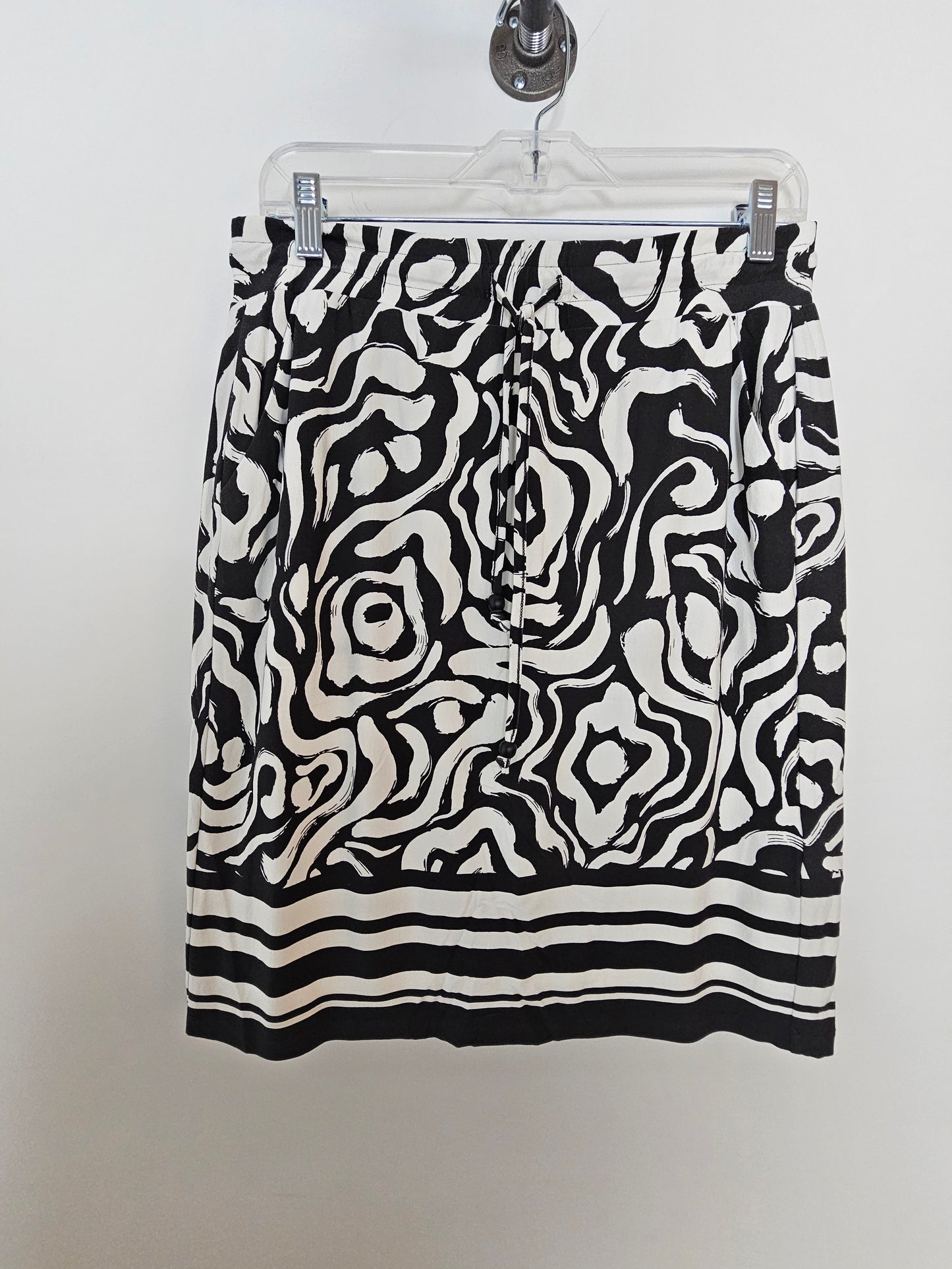 Short Skirt Printed by EsQualo Mini Skirt EsQualo Black