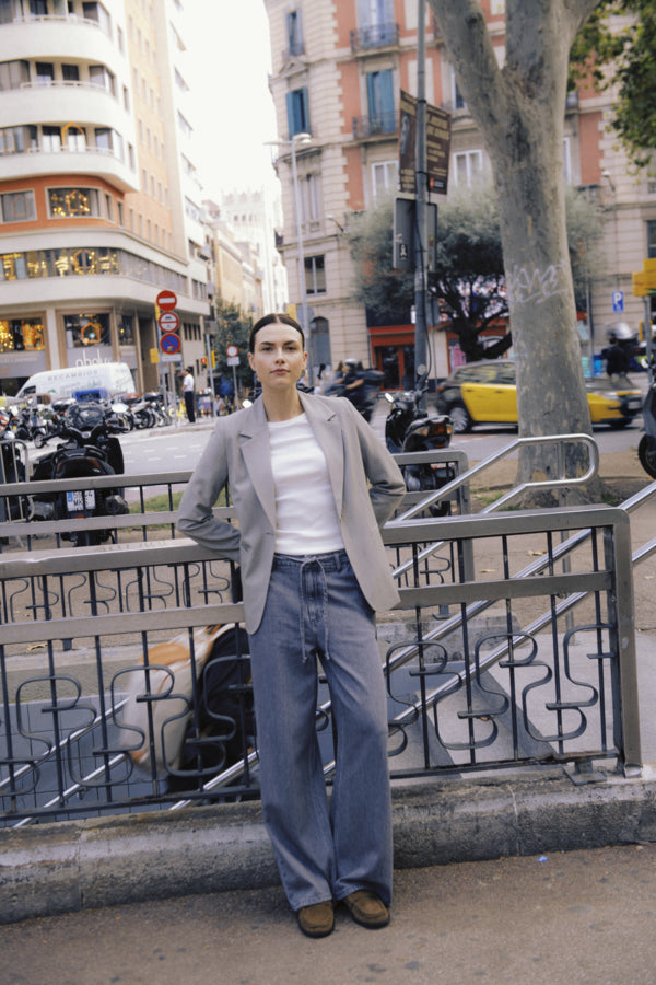 Sinne Rib T-shirt by b.young