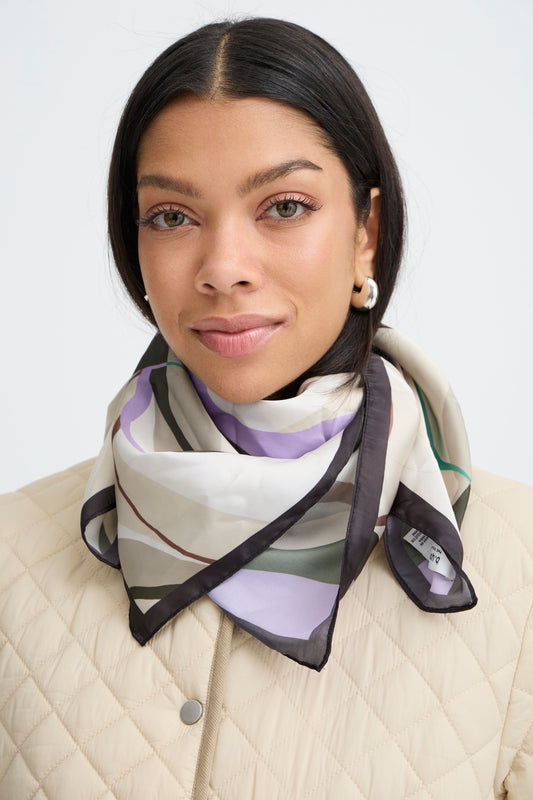 Viste Abstract Scarf by b.young Accessories b.young