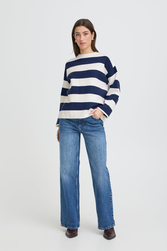 Otari Stripe Sweatshirt by b.young