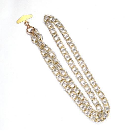 Crossbody Strap Mixed Metal Accessories LUV & Co.