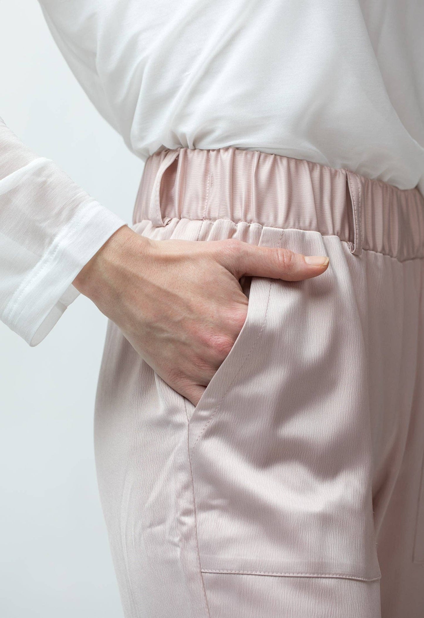 Satin Joggers by Monarque Apparel MONARQUE