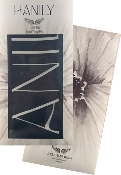 Hanily Design - Silk Wrap Belt Accessories Hanily Design