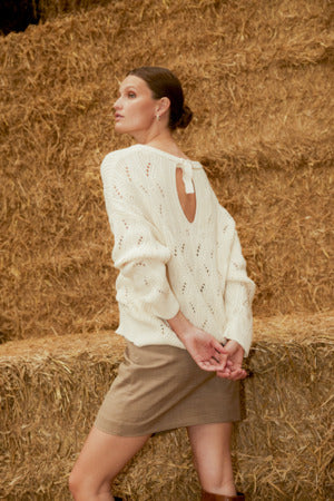 Rava Nanna Pullover by Soaked in Luxury Sweater Soaked In Luxury