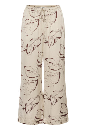 Clero Flare Printed Pants by Soaked in Luxury Unstructured Pant Soaked In Luxury