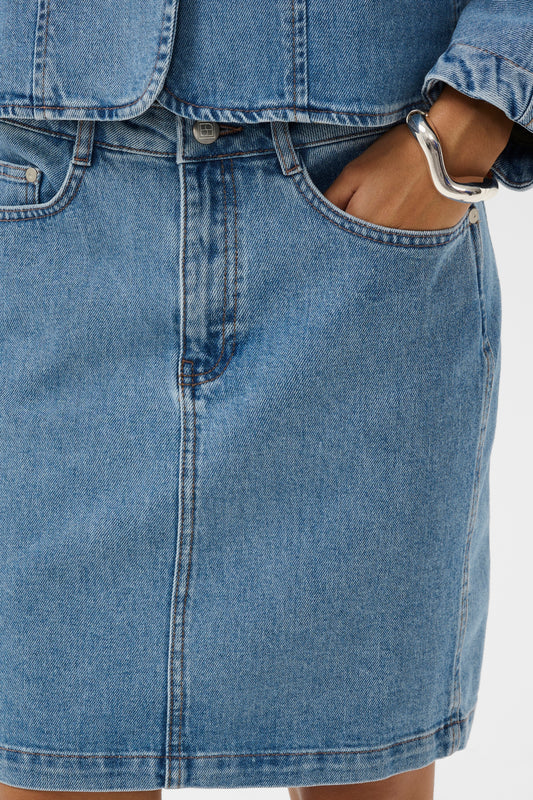 SLAdabella Denim Skirt by Soaked in Luxury