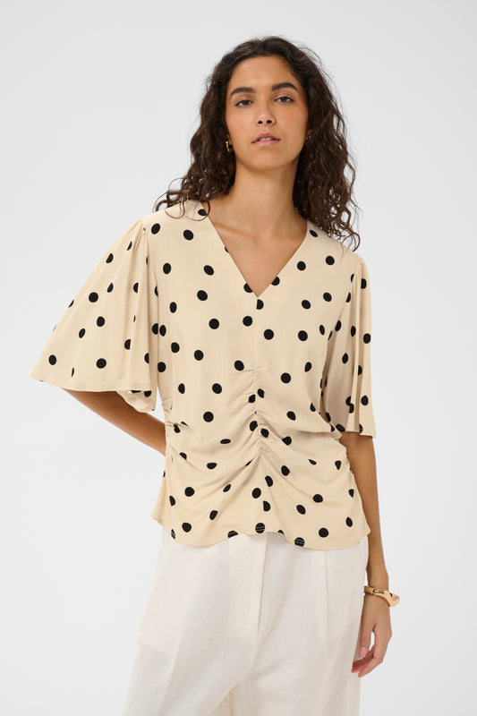 SLArjana Runching Blouse by Soaked in Luxury
