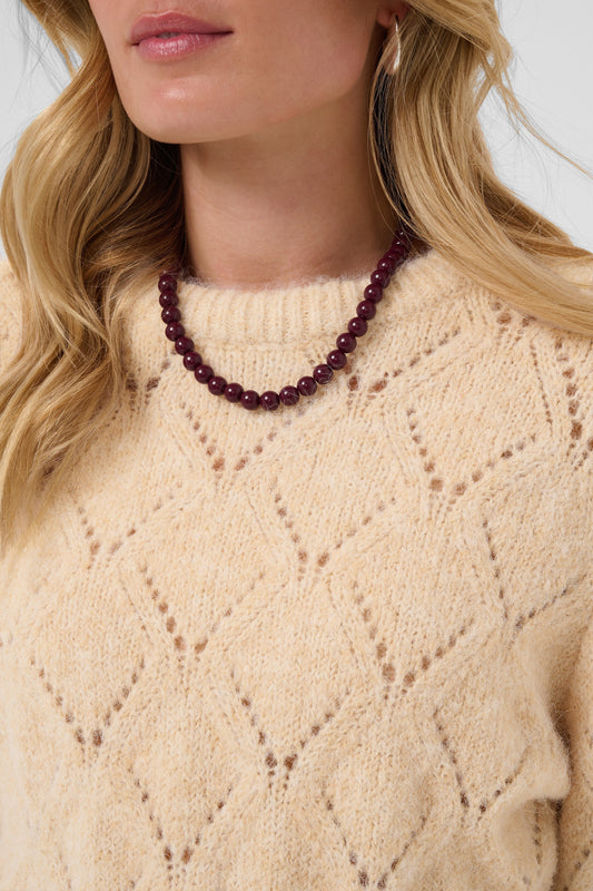 TabbathaSZ Wool-Blend Pullover by Saint Tropez Knitwear & Sweaters SAINT TROPEZ