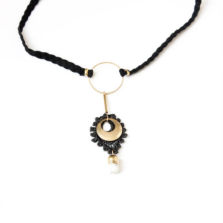 Artillery Choker Necklace by This Ilk necklace This Ilk Black