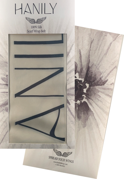 Hanily Design - Silk Wrap Belt Accessories Hanily Design