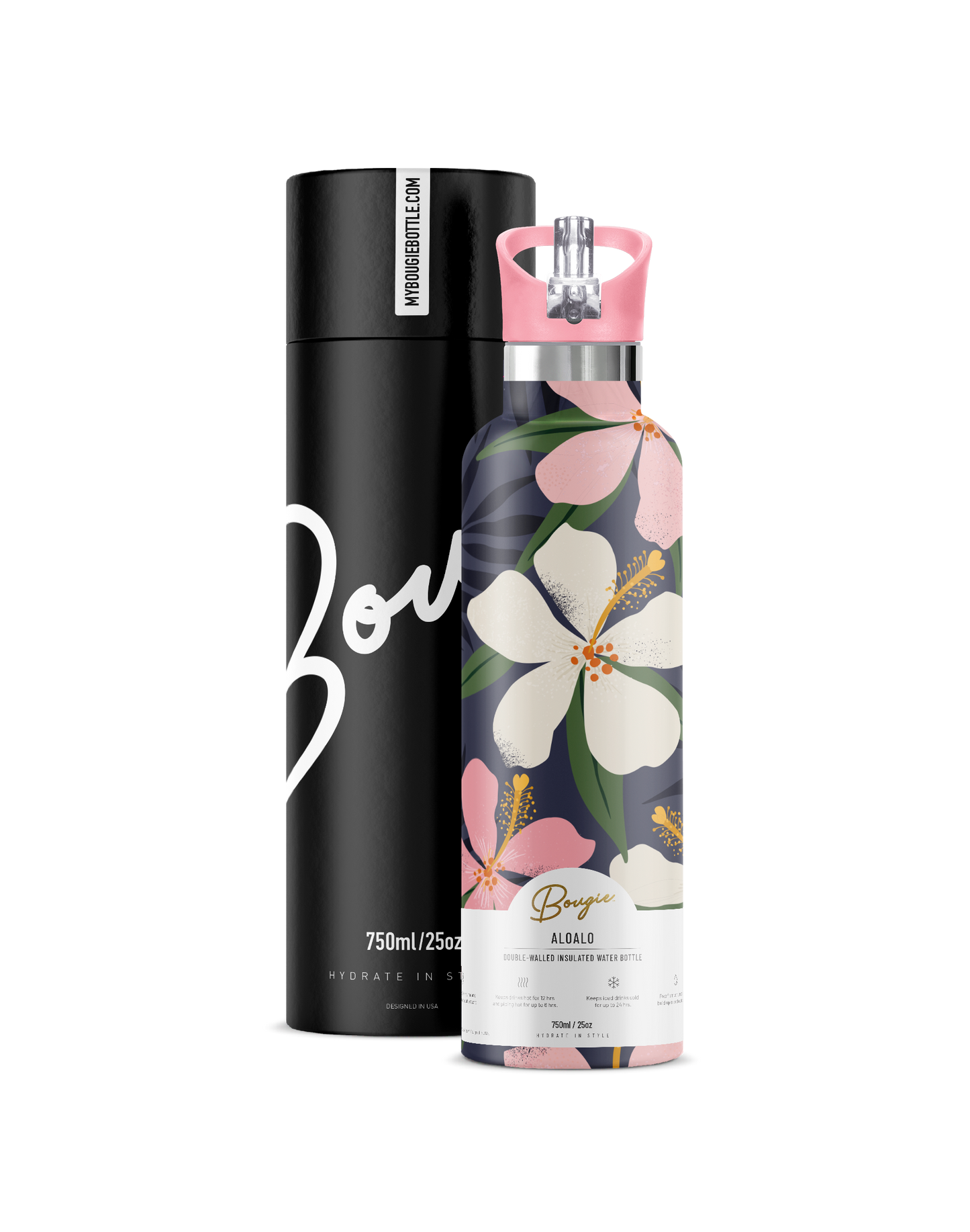 25oz Water Bottle by Bougie Bottle Mugs & Drinkware My Bougie Bottle