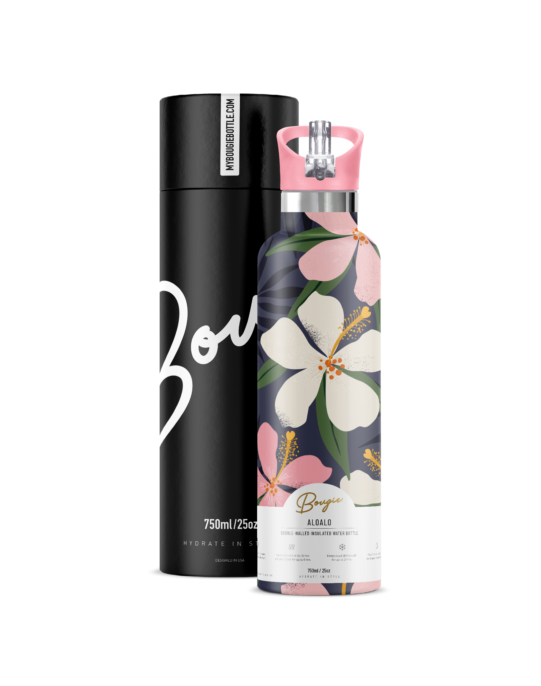 25oz Water Bottle by Bougie Bottle Mugs & Drinkware My Bougie Bottle