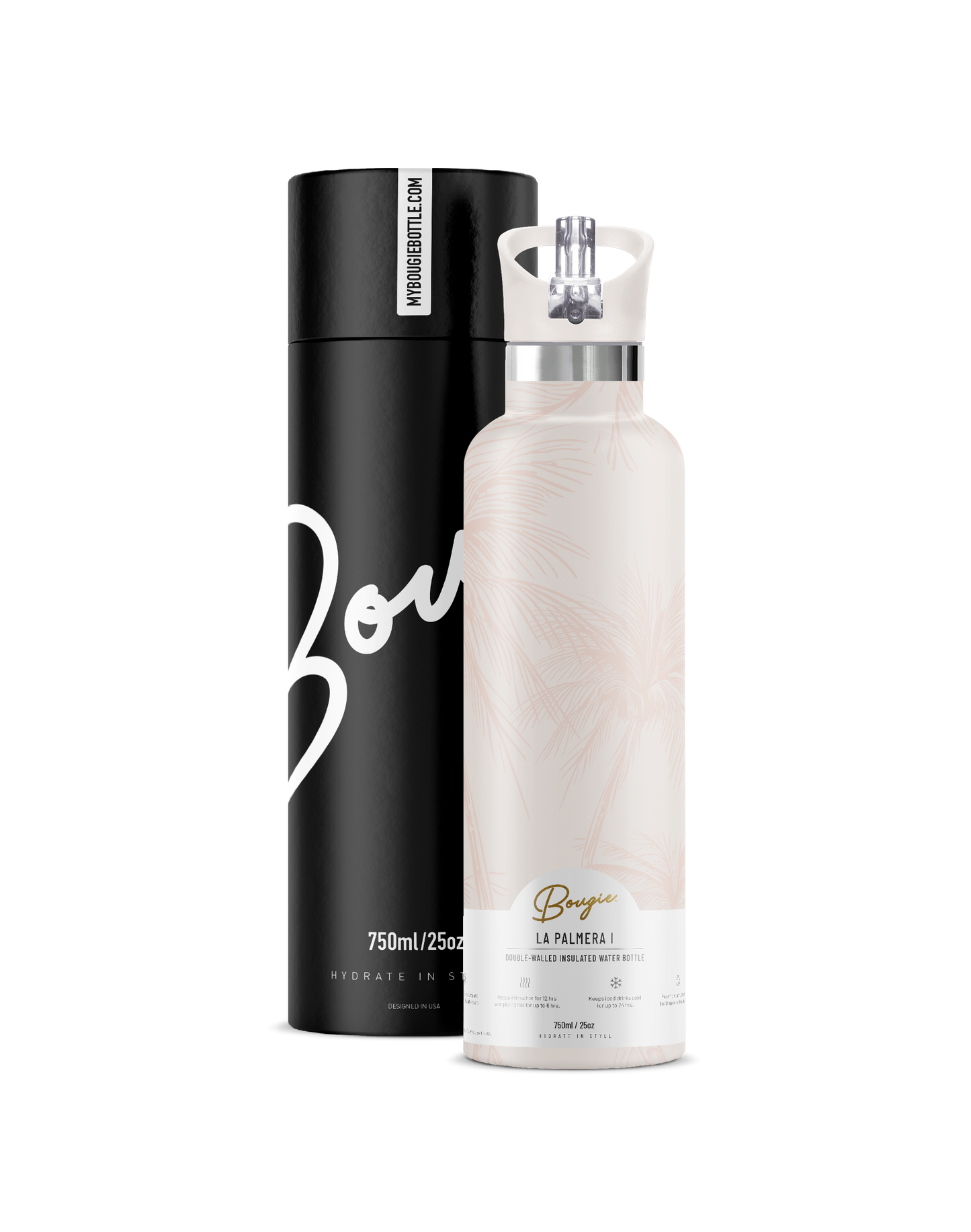 25oz Water Bottle by Bougie Bottle Mugs & Drinkware My Bougie Bottle