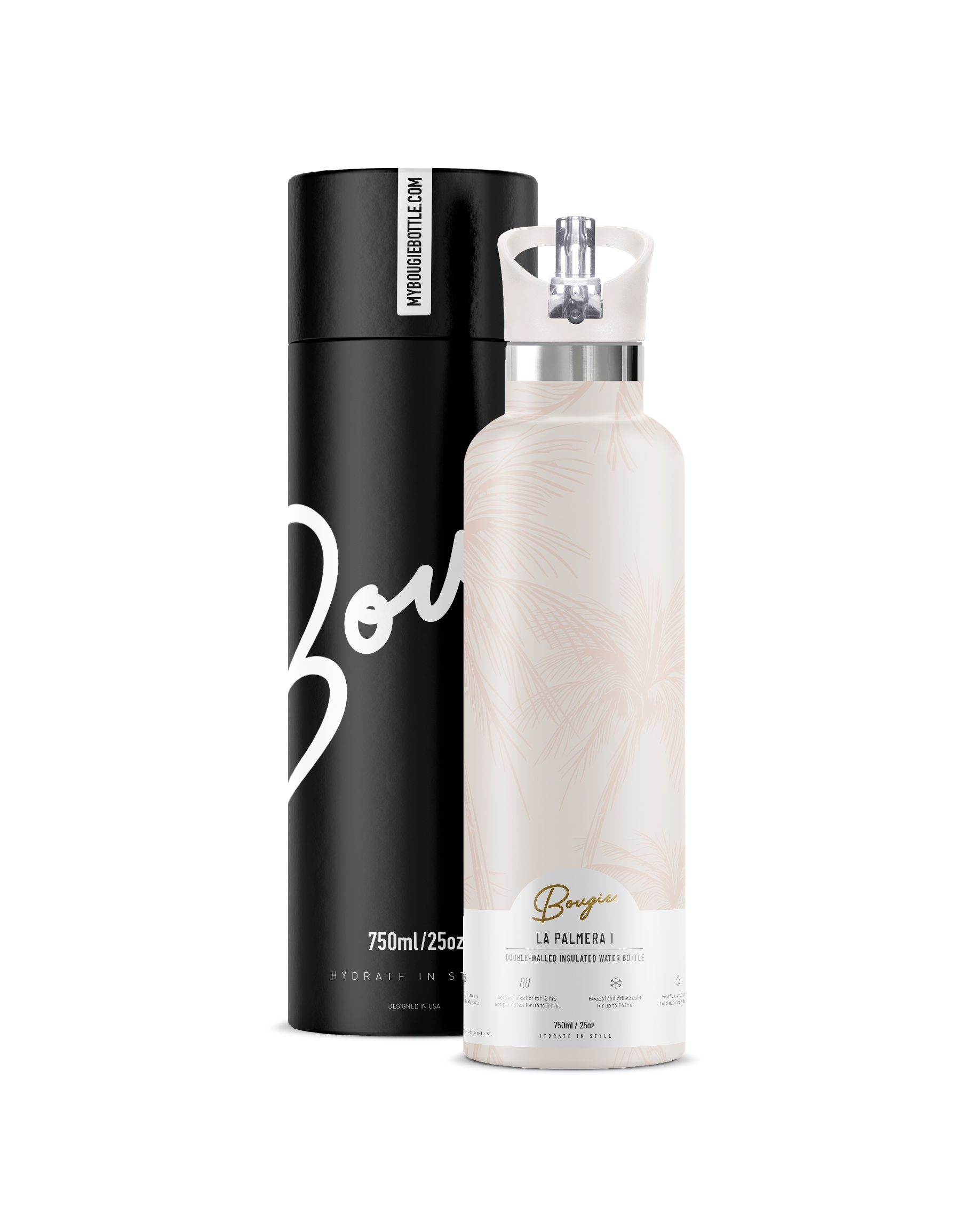 25oz Water Bottle by Bougie Bottle Mugs & Drinkware My Bougie Bottle