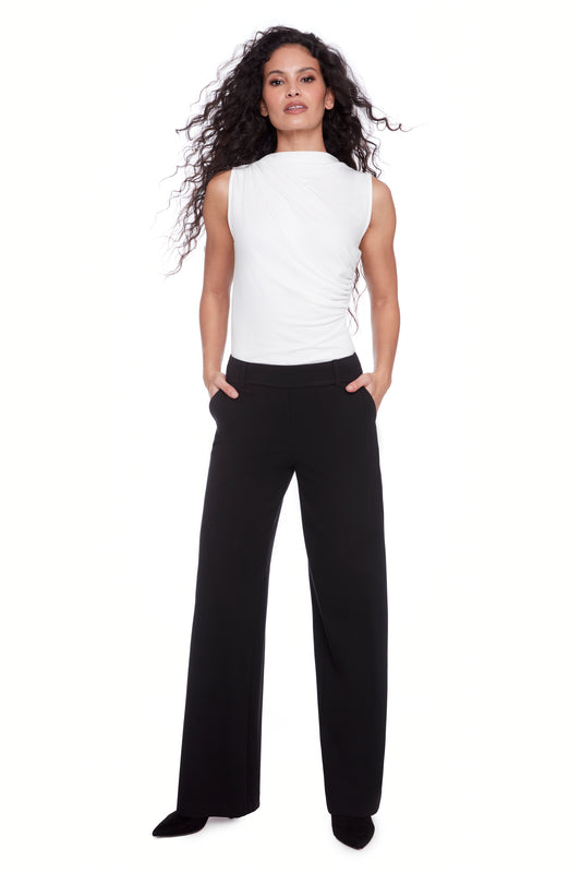 Wide Leg Pants by ILTM Pants I Love Tyler Madison Black