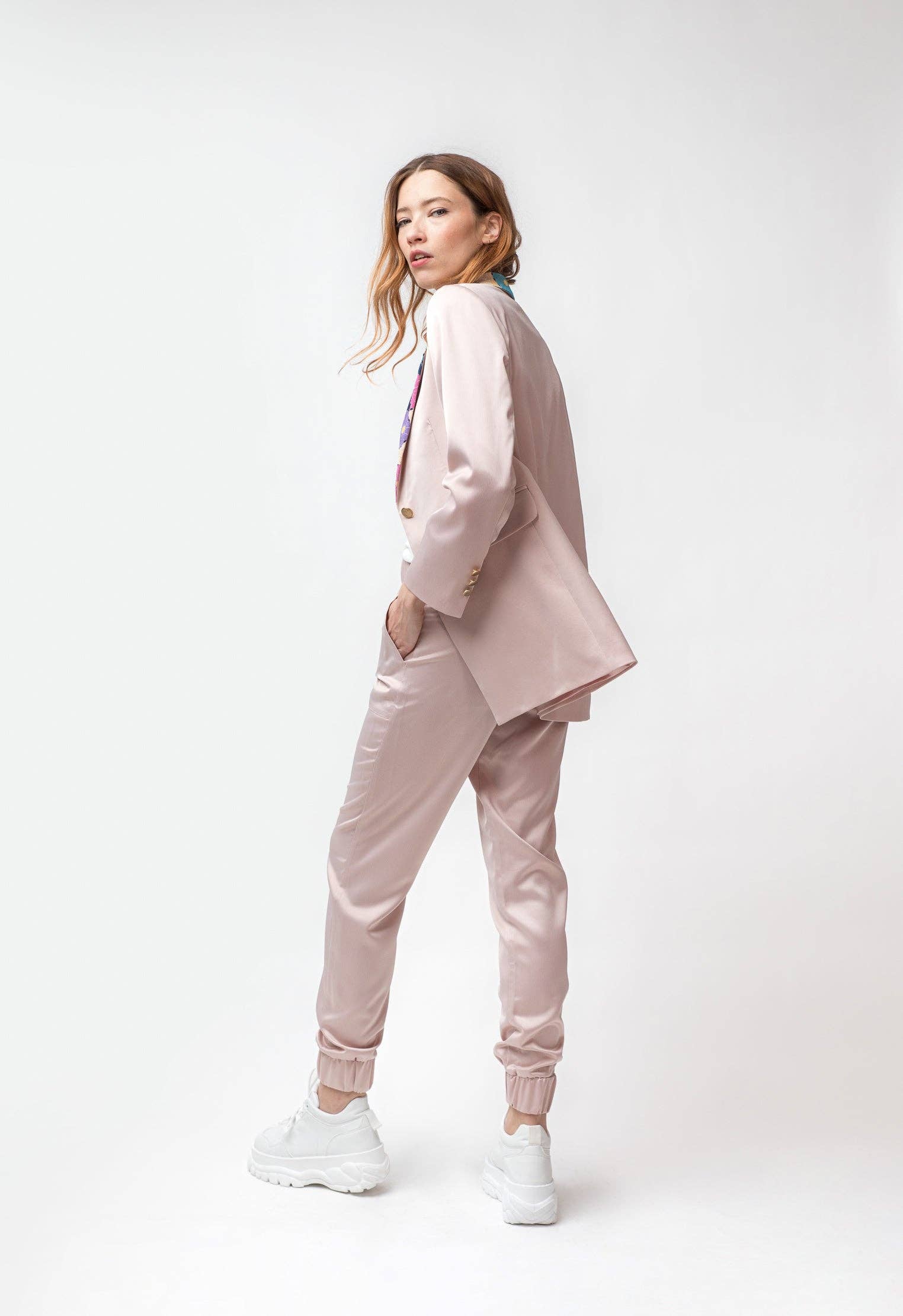 Satin Joggers by Monarque Apparel MONARQUE