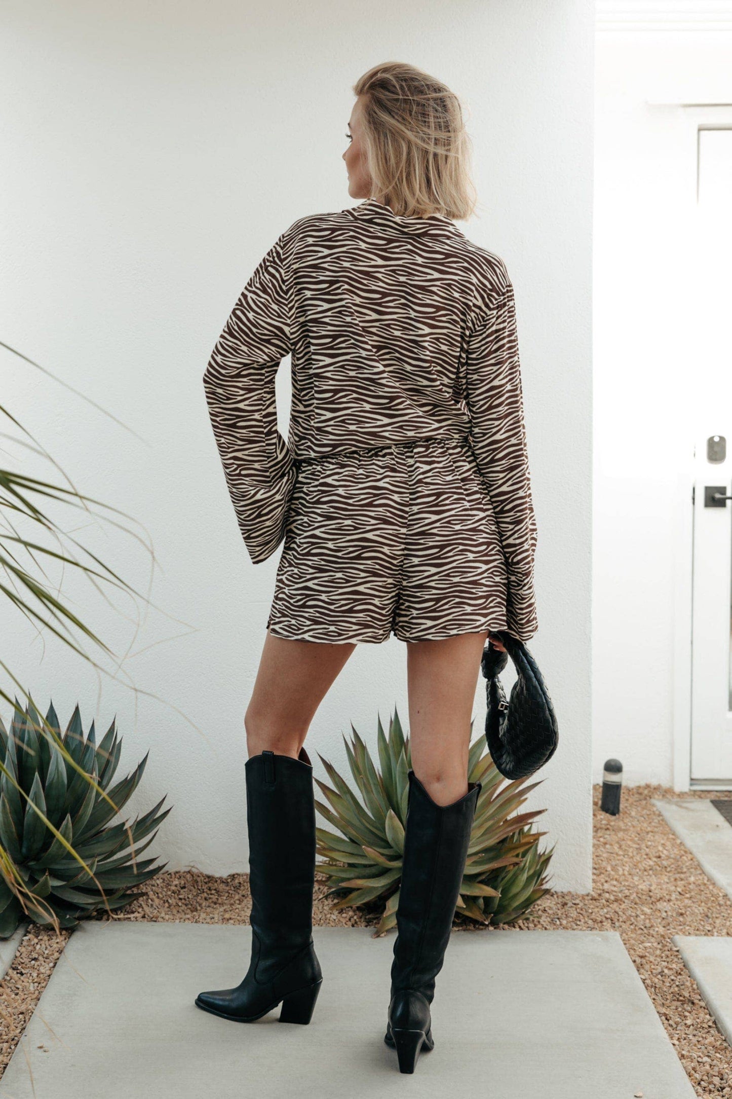 Tilly Shorts in Zebra by Colourful Rebel