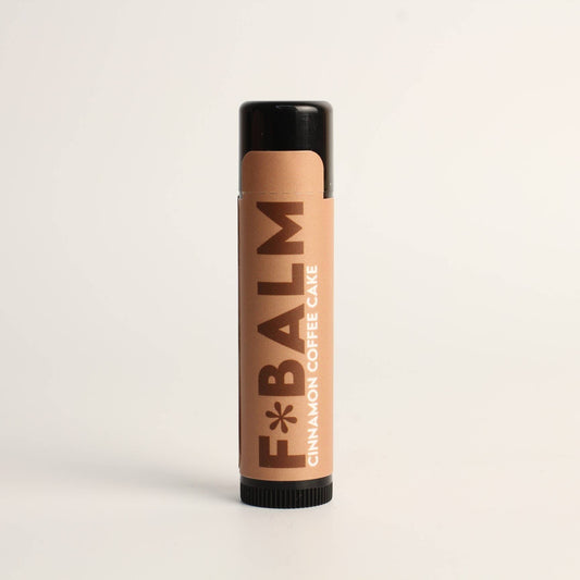 The F*Balm - PATISSERIE Cinnamon Coffee Cake Flavoured Lip Balm The F*Balm