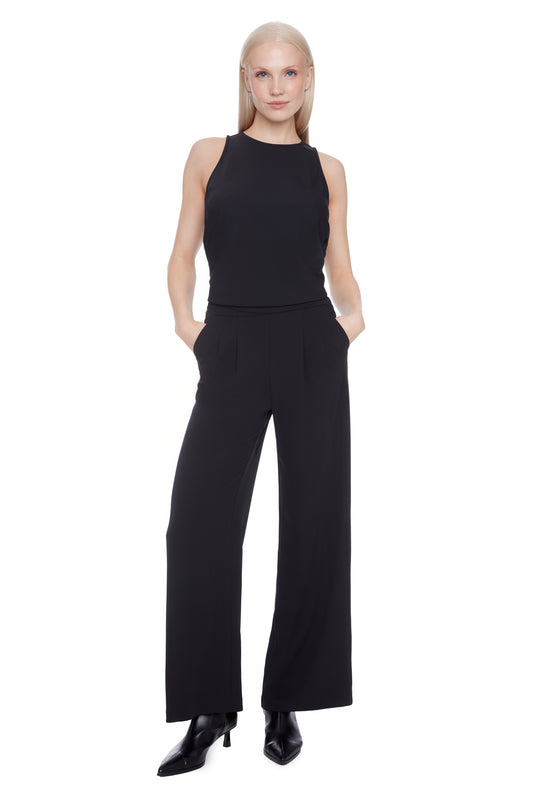 Wide Leg Flowy Pant by ILTM Trouser I Love Tyler Madison Black