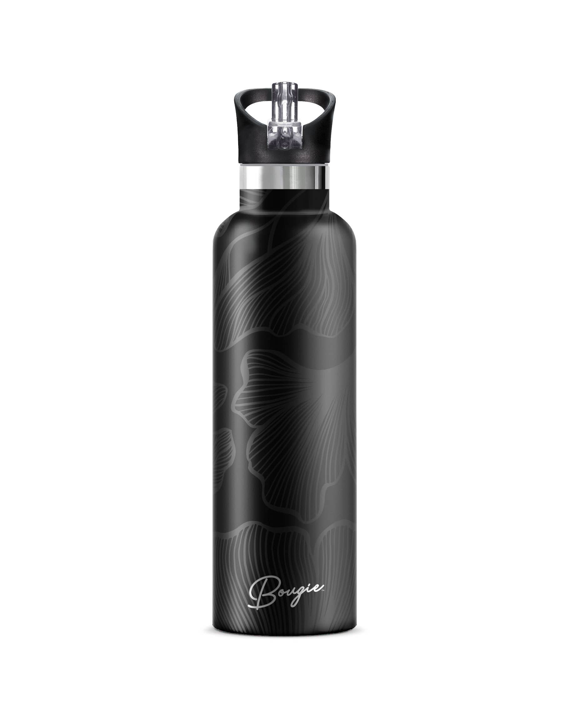 25oz Water Bottle by Bougie Bottle Mugs & Drinkware My Bougie Bottle Black Lotus Gift Tube
