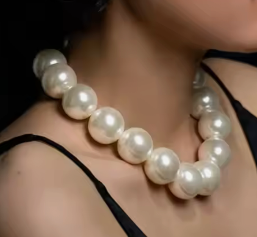 Ball Bead Necklace by Hoopla Style Necklace HoopLa Style