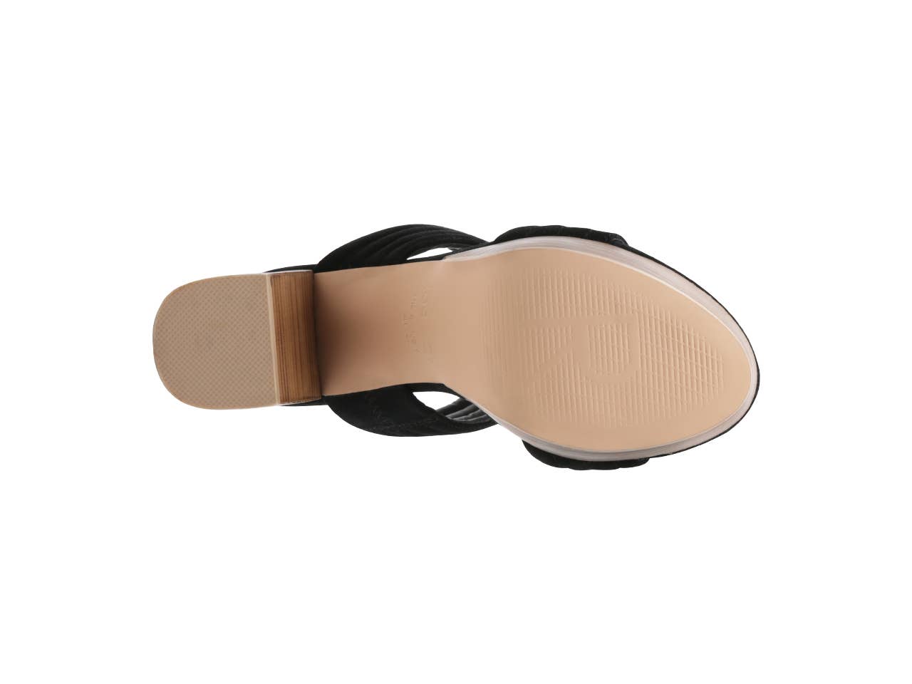 Slip-On Suede Block Heeled Sandal - 75% Off!