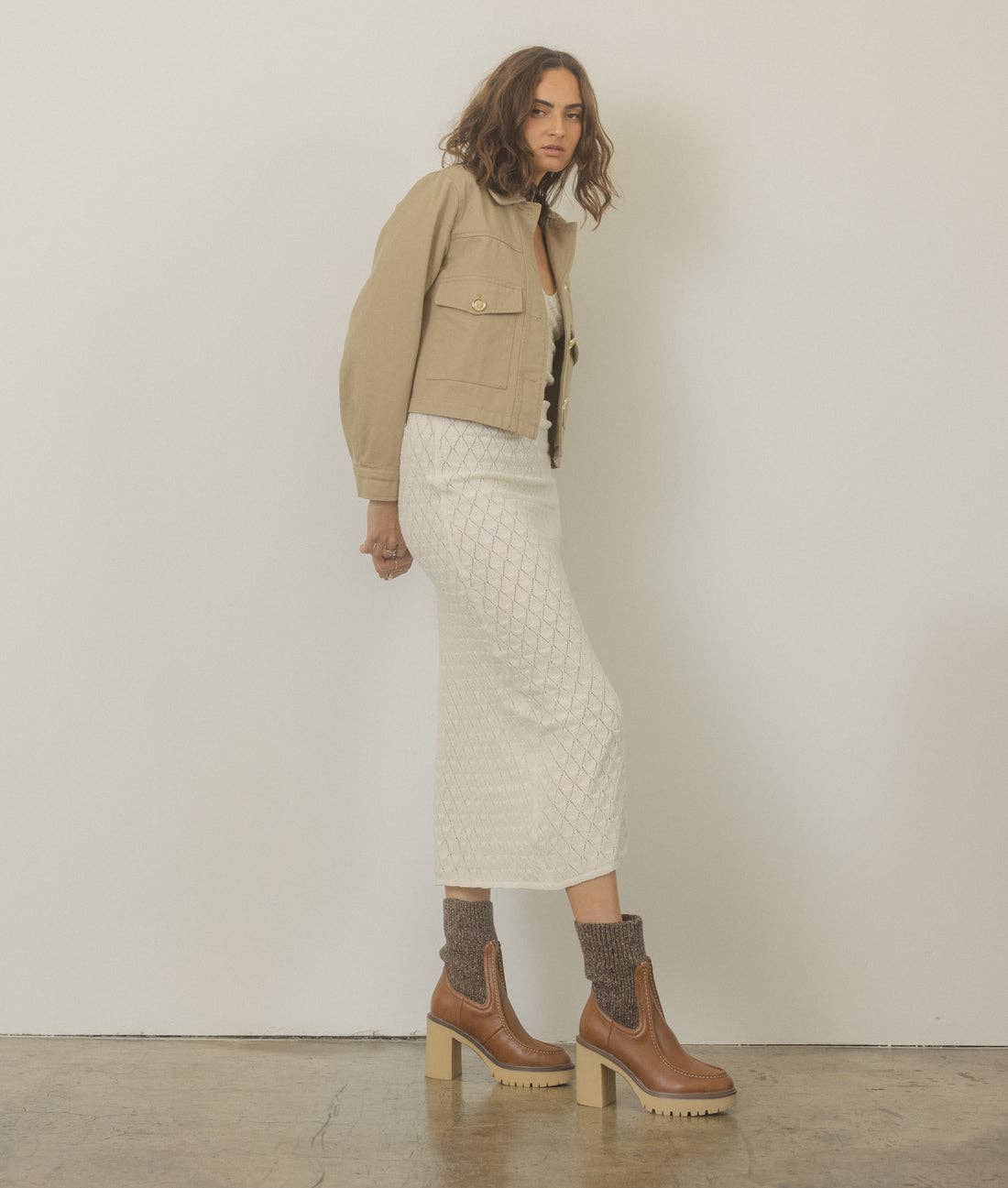 Melanie Sock Boots by Oasis Society Shoe Oasis Society