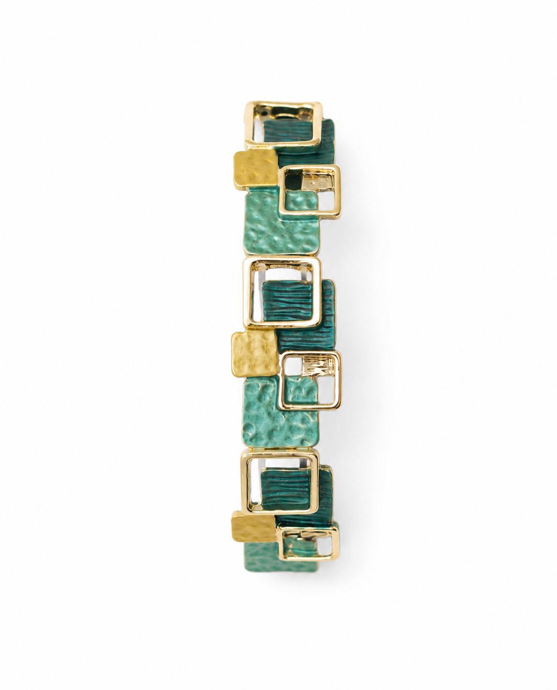 Gold Link Statement Bracelet Bracelet King of Glitz