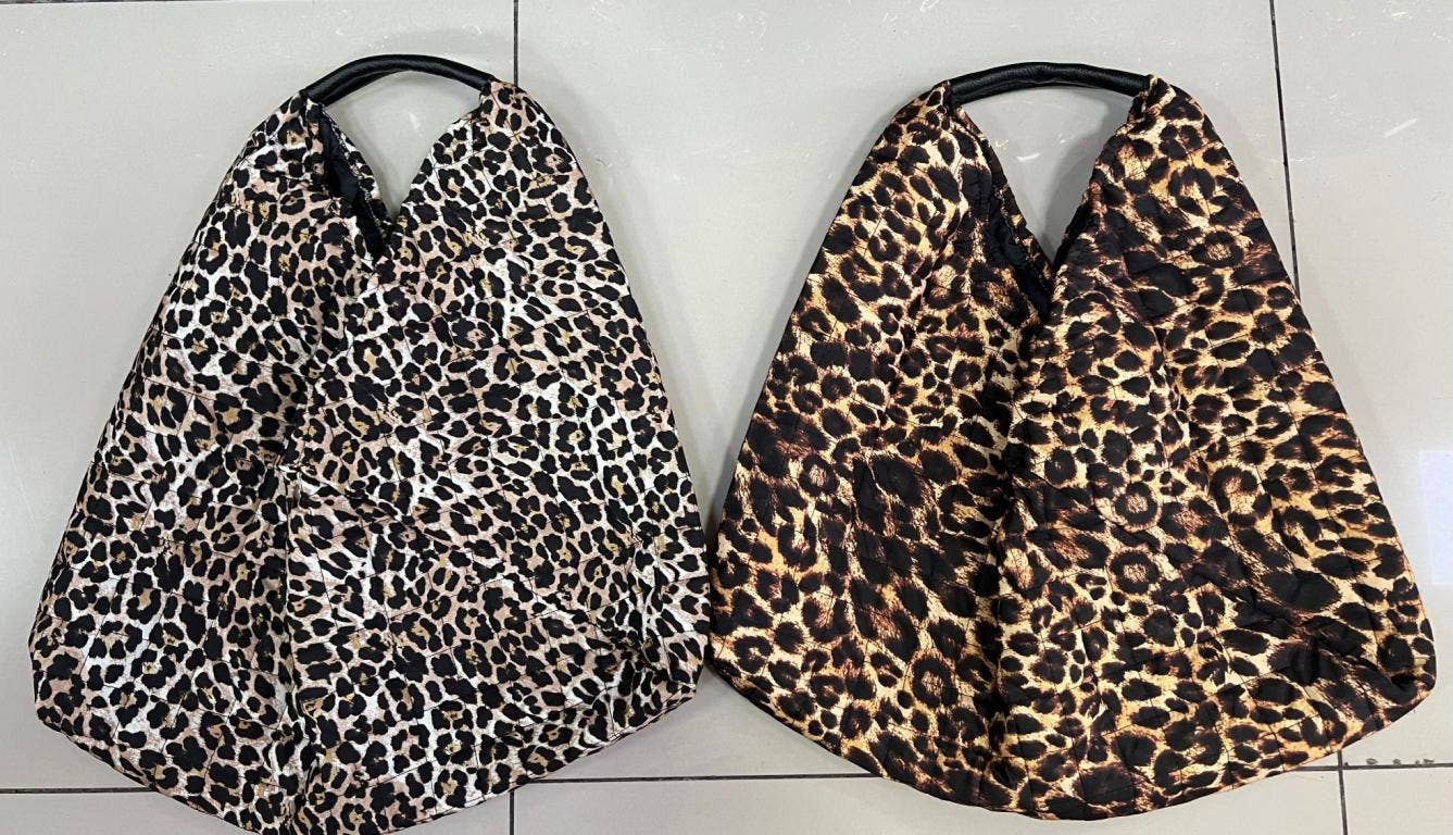 Animal Print Nylon Hobo by Chenson & Gorett Hobo Bags Chenson & Gorett