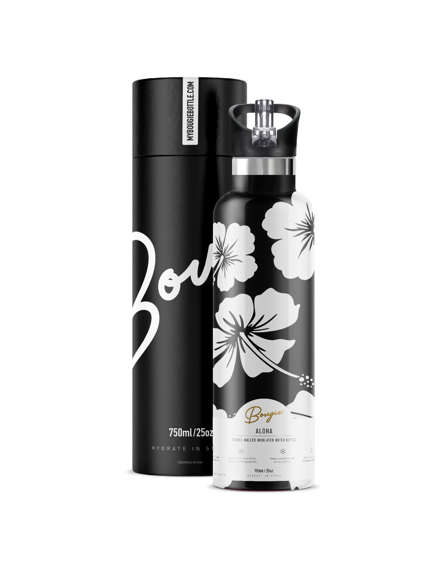 25oz Water Bottle by Bougie Bottle Mugs & Drinkware My Bougie Bottle