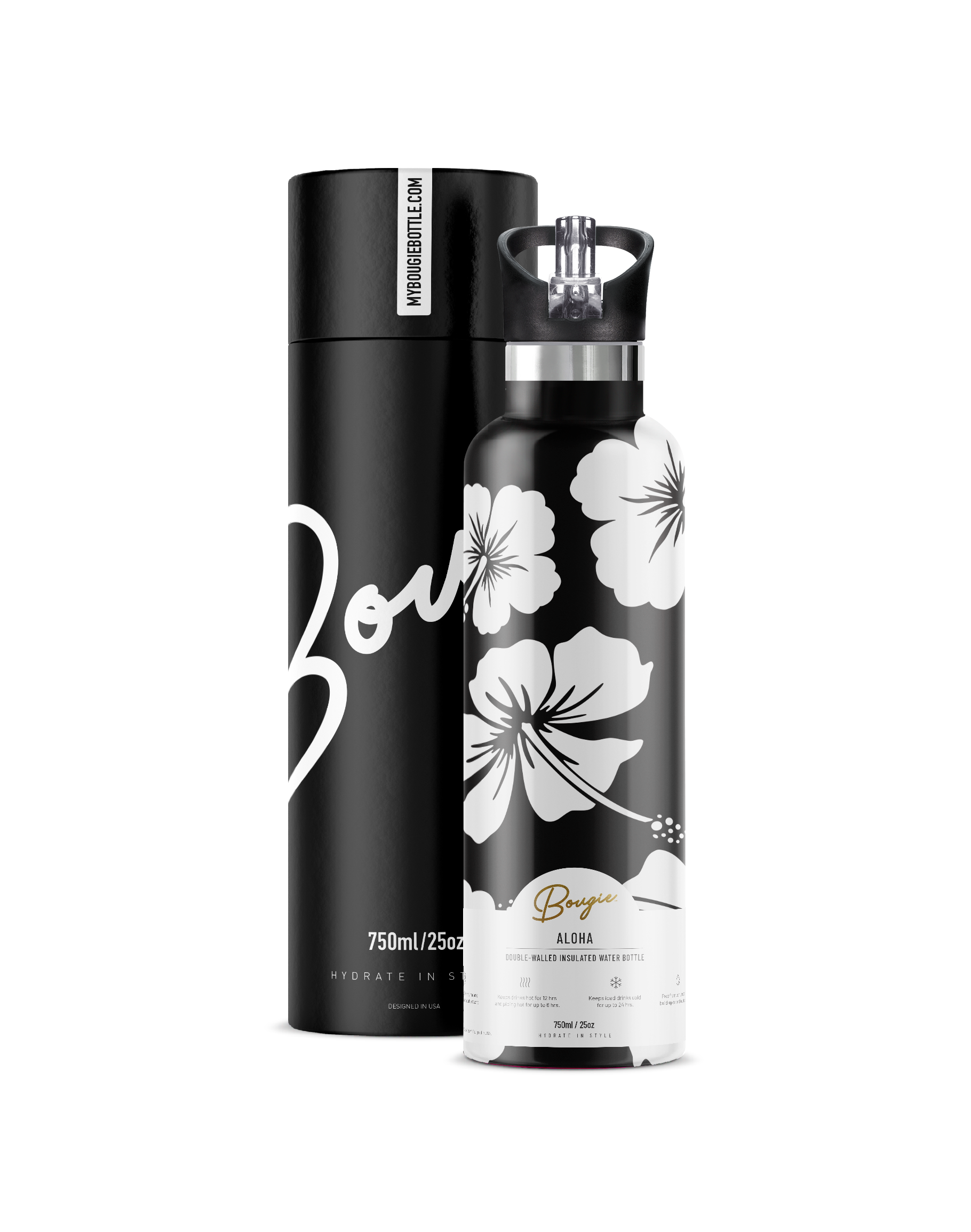 25oz Water Bottle by Bougie Bottle Mugs & Drinkware My Bougie Bottle