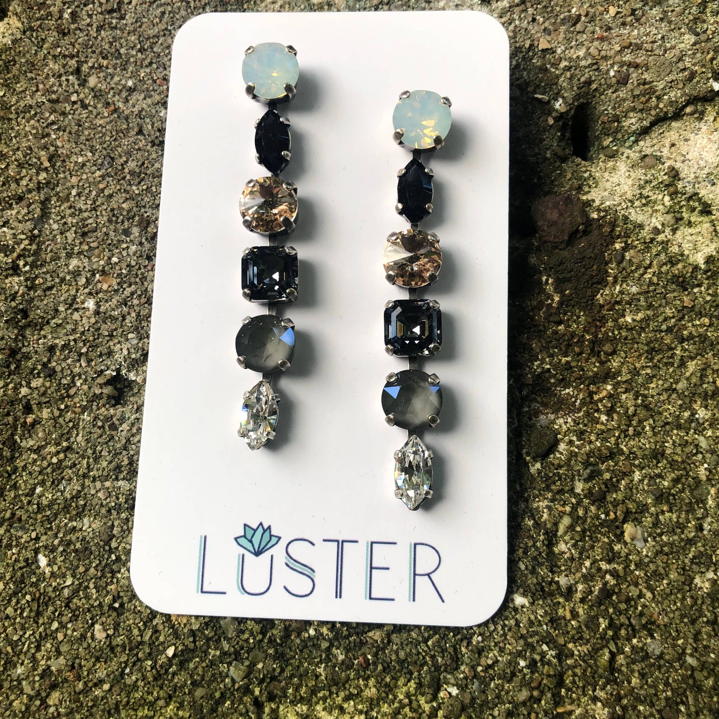 Swarovski Crystal Dangle Earrings