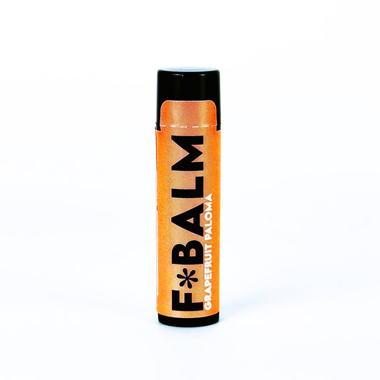 The F*Balm - COCKTAIL Grapefruit Paloma Moisturizing Flavoured Lip Balm The F*Balm