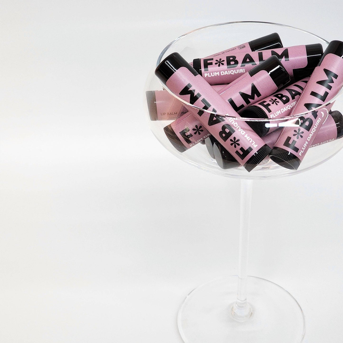 The F*Balm - COCKTAIL Plum Daiquiri Moisturizing Flavoured Lip Balm