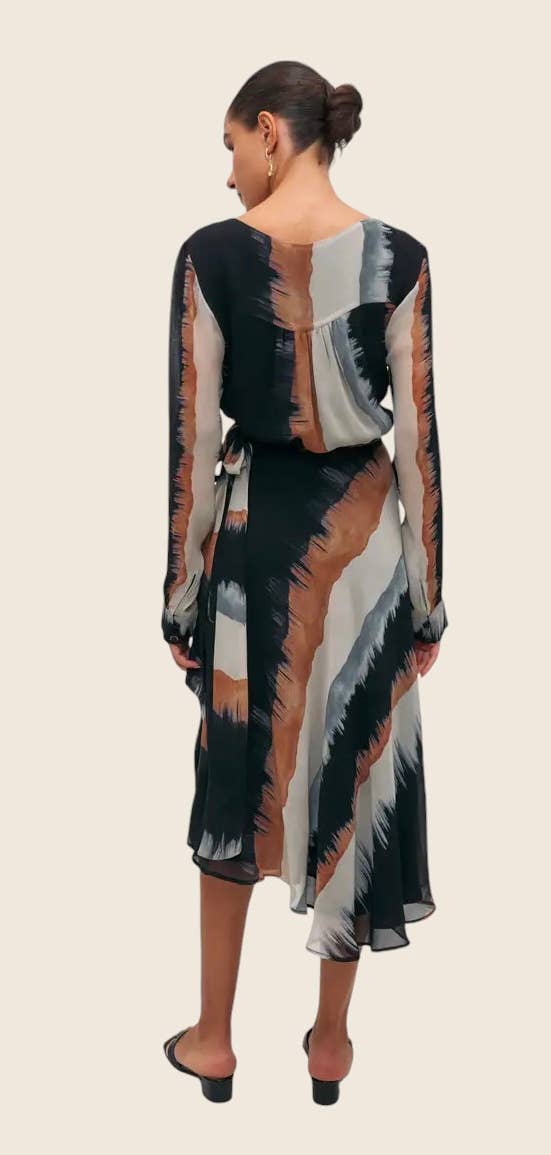 Wrap Dress by Ollari Apparel Ollari