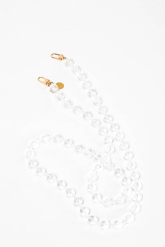 Lanyard - Crossbody Chain Accessories Folie à Trois Clear