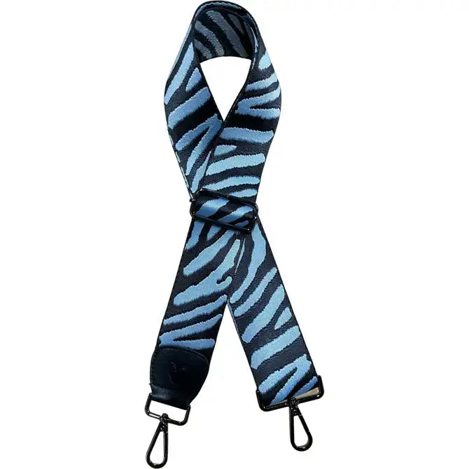 Bag Straps by preneLOVE Tote preneLOVE Blue Black Zebra