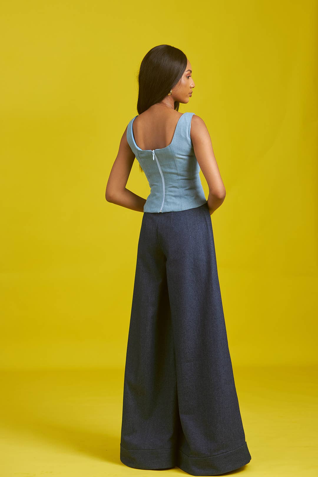 THE LNK - Didi Denim Top