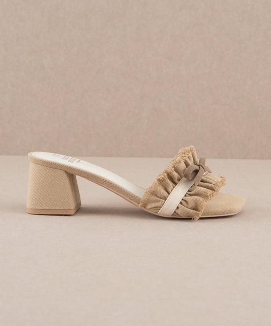 Low Heel Sandal by Oasis Society Shoe Oasis Society