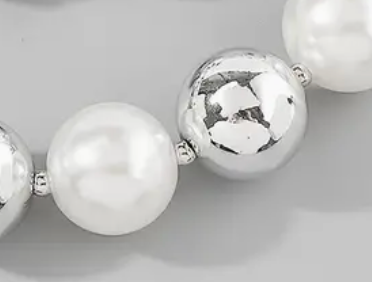 Ball Bead Necklace by Hoopla Style Necklace HoopLa Style